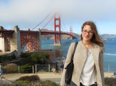 My very first time at the Golden Gate Bridge
